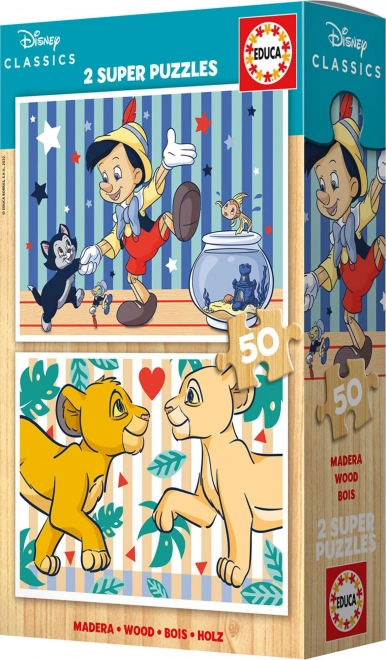 Disney klasszikus Educa fa puzzle