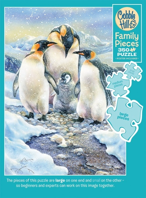 Kobble Hill családi puzzle pingvincsapat 350 darabos