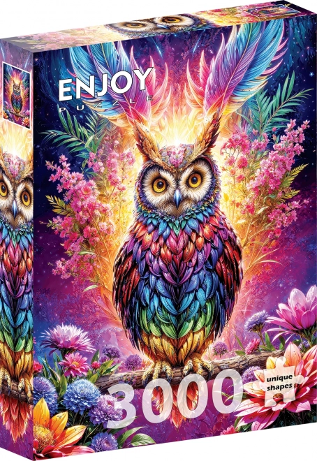 Neon Bagoly Puzzle 3000 Darabos