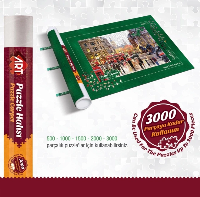 Art Puzzle gurulós puzzle szőnyeg 170x100cm
