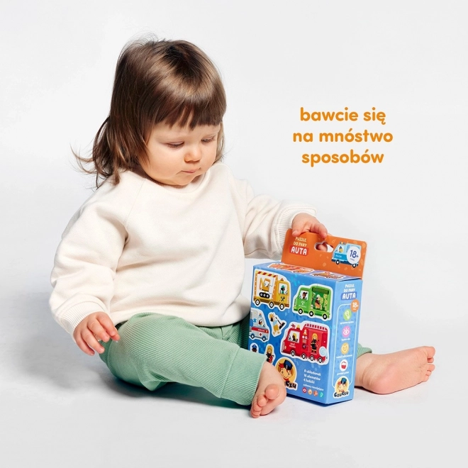 Puzzle kapcsolódáshoz - Autók