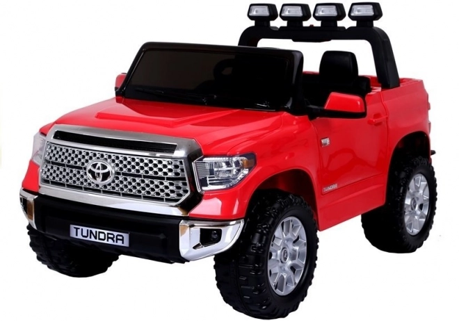 piros toyota tundra gyerek elektromos autó