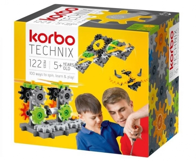 Korbo kockák Technix készlet