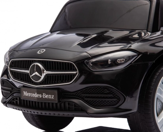 Gyerek jármű fogantyúval Mercedes 3v1 fekete