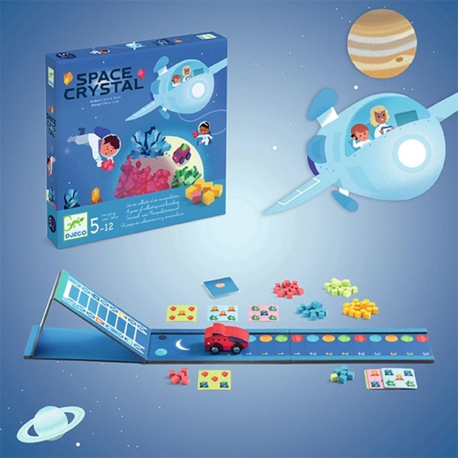 Djeco Space Crystal gyerekeknek szóló űrjáték