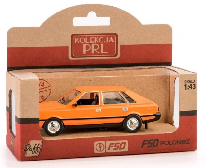 Fso Polonez retro játékautó - narancssárga