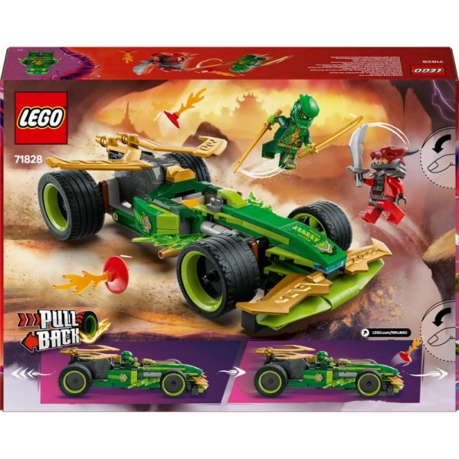 Lloyd Ninjago versenyautó pull-back meghajtással