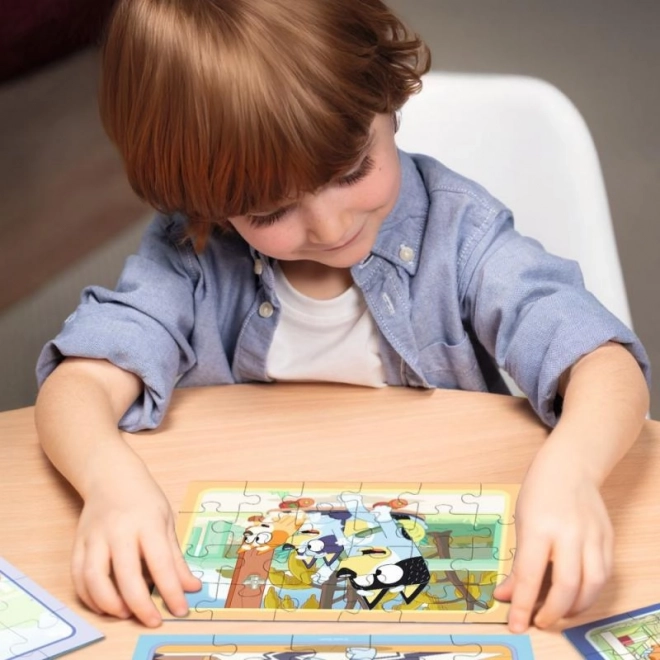Puzzle 4v1 Bluey a Ravensburger