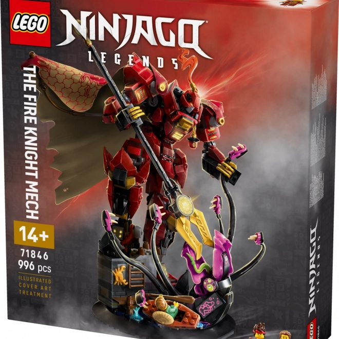 Tűzlovag Robot LEGO NINJAGO