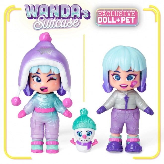 Panenka KookyLoos Wanda bőröndben