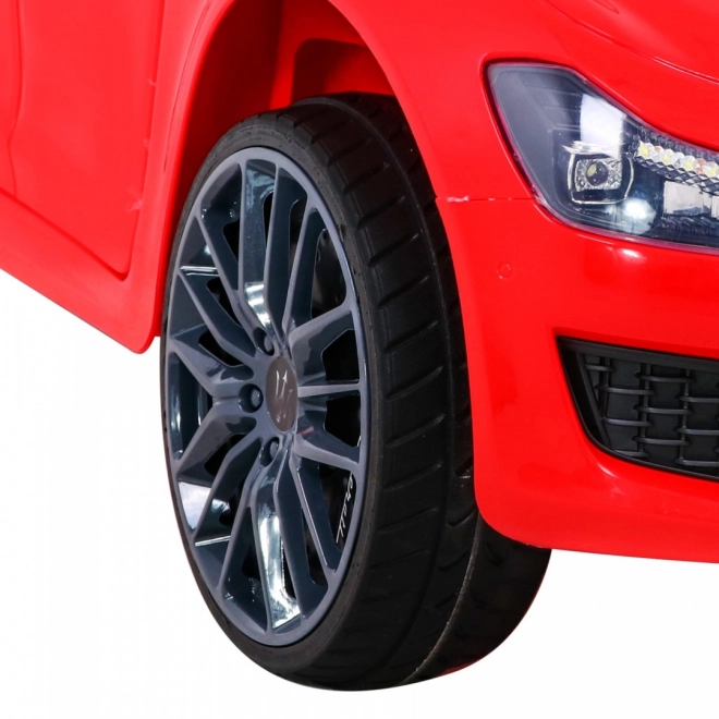 Maserati Ghibli akkumulátoros gyermekautó piros + Távirányító + Lassú indítás + EVA + MP3 USB + LED világítás