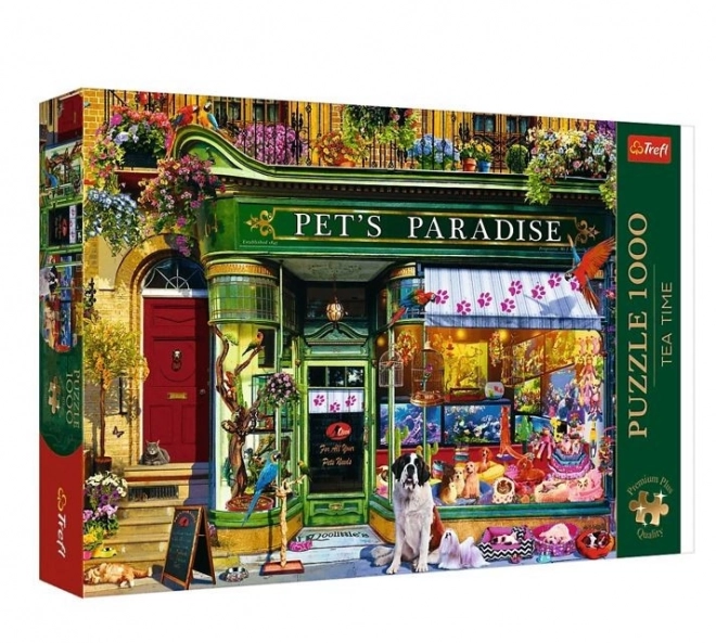 Premium Plus 1000 darabos puzzle - Állatok paradicsoma