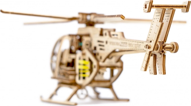 wooden city helikopter 3D puzzle