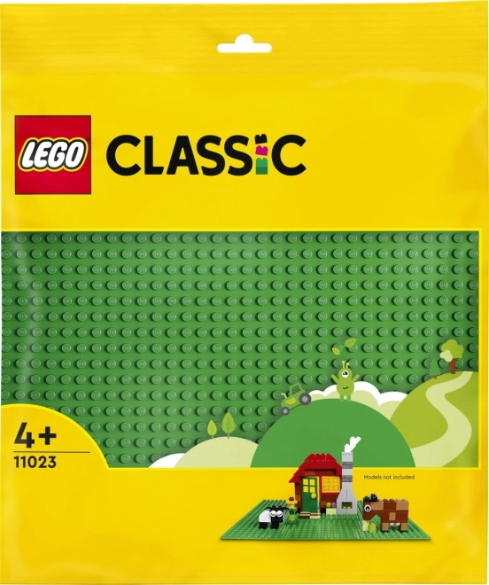 Zöld építőalaplap LEGO® Classic