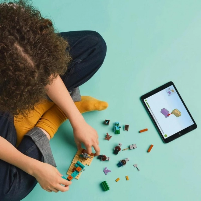 Lego Minecraft Sivatagi Portya Kaland