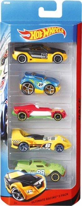 Hot Wheels járművek 5 darabos szett