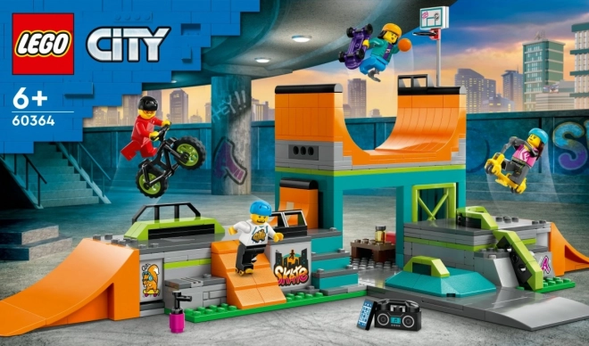Lego City utcai skatepark
