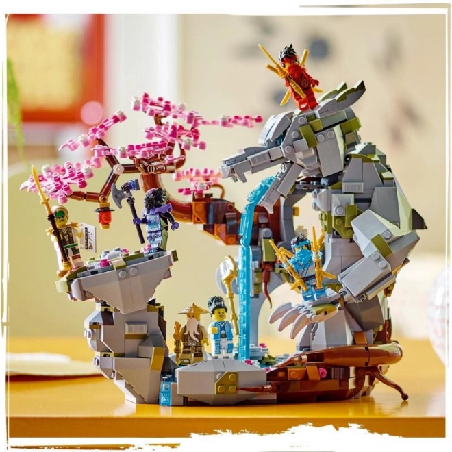 lego ninjago smokkő temploma építőkészlet