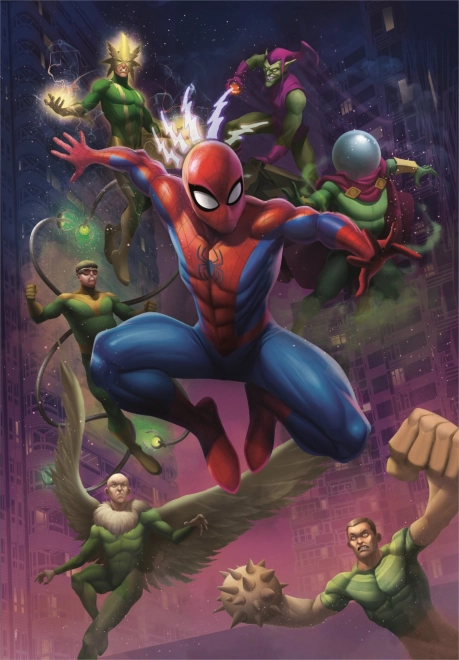 Puzzle 1000 darabos Spiderman Clementoni