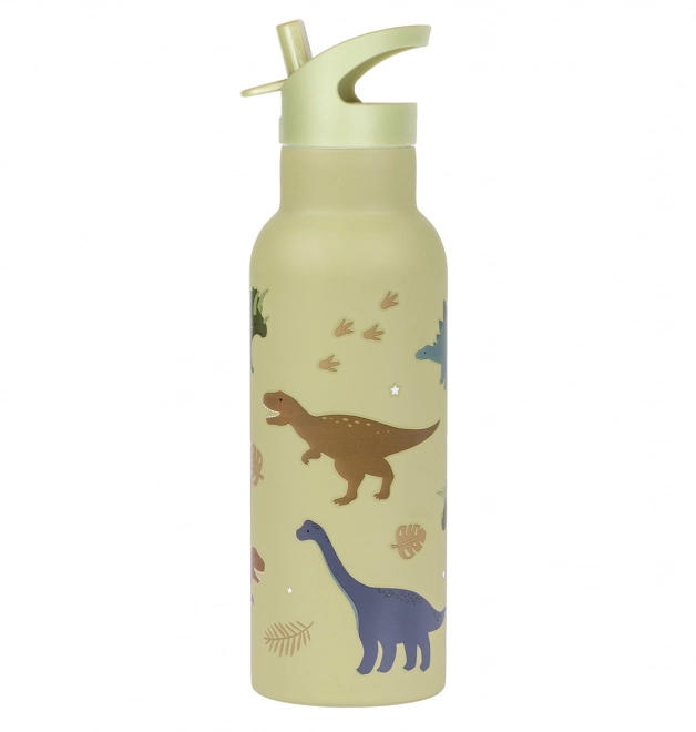 A Little Lovely Company Rozsdamentes acél ivópalack 500 ml – Dinoszauruszok