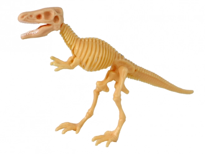 nyitható dinoszaurusz tojás figura sárga 9 cm