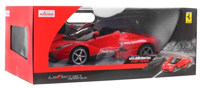 Ferrari LaFerrari Aperta RASTAR modell 1:14 Távirányítós autó + 2,4 GHz távirányító – Piros