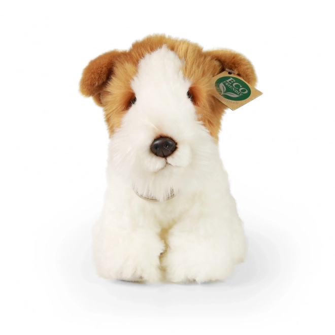 Plüss Foxterrier 20 cm környezetbarát