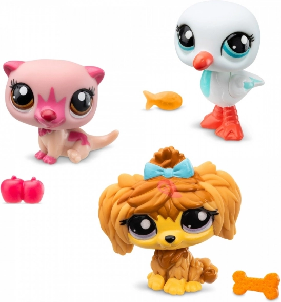 Figurákok Littlest Pet Shop Tuba 3-csomag