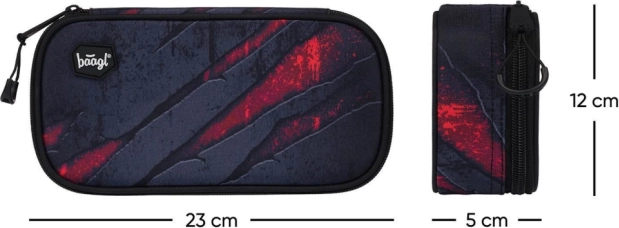 Baagl Core Láva iskolatáska szett: hátizsák, tolltartó, cipőzsák