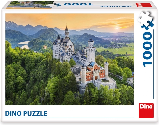 Neuschwanstein tavaszi puzzle 1000 darabos