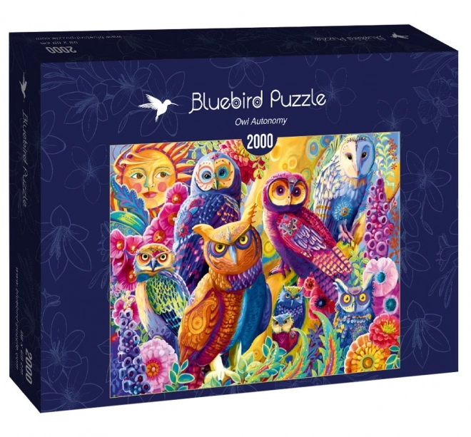 Bluebird puzzle Bagoly önkormányzat 2000 darabos