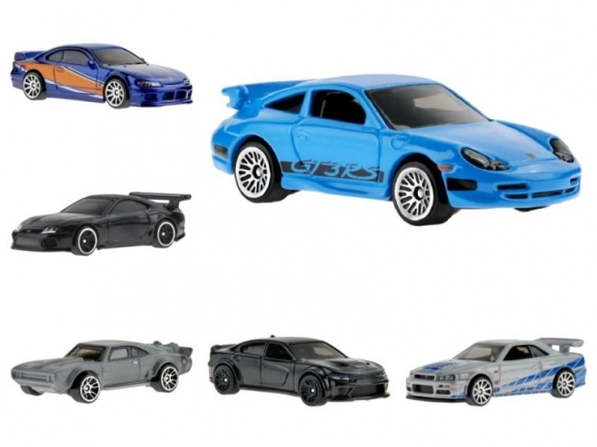 Gyorsabban és dühösebben Hot Wheels autókészlet
