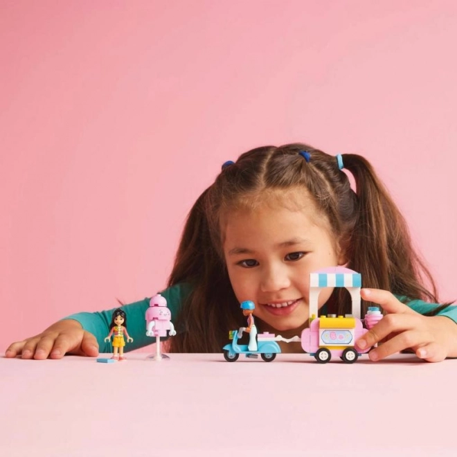 Lego Friends vattacukor bódé és robogó szett