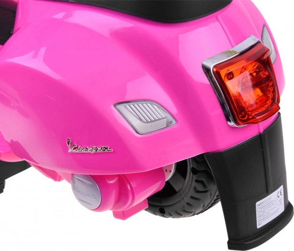 Gyermek Elektromos Robogó Vespa – rózsaszín