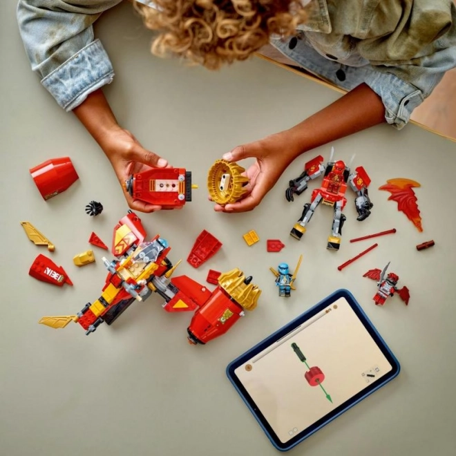 Lego Ninjago Viharjáró Kai Mech