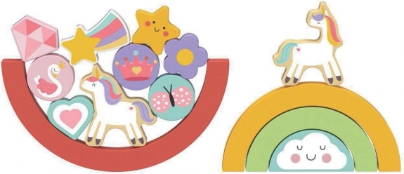 Egyensúlyozó játék Egyszarvú 2Kids Toys
