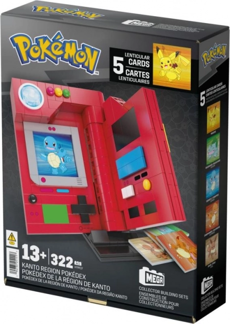 Pokemon Kanto Pokédex építőkészlet