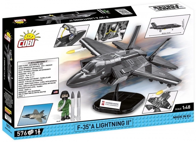 Cobi fegyveres erők F-35A Lightning II norvégia 1:48