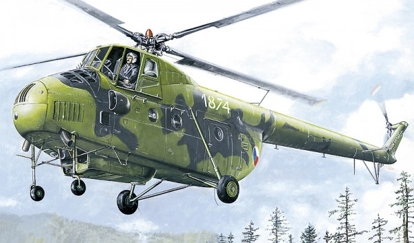 realista Mil Mi-4 helikopter modell