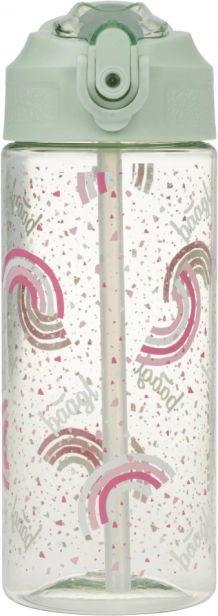 Tritan palack szívószállal Szivárvány 500 ml