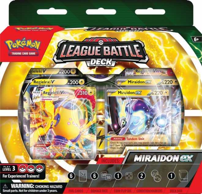 League Battle Deck Miraidon EX és Regieleki VMAX készlet