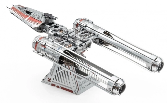 Metal Earth 3D puzzle Star Wars: Zorii Y-Wing fighter