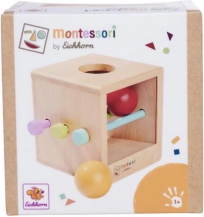 Montessori doboz 100% bükkfából