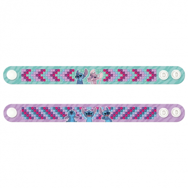 Gyémánt festés - Stitch-motívumos karkötők készítése