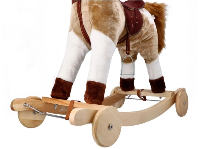 Hinta Mustang ló kerekekkel