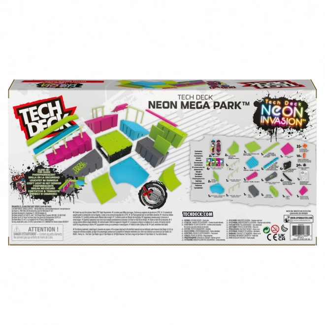 Tech Deck világító neon játék szett