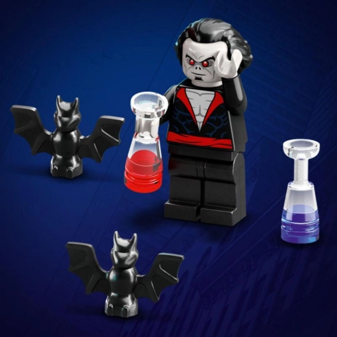 Miles Morales és Morbius csata - LEGO Super Heroes