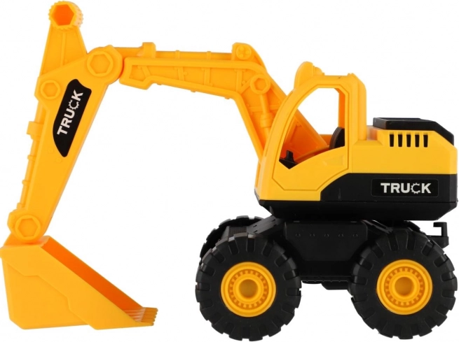 Építőipari autók 2 db műanyag 18 cm