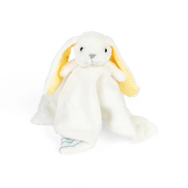 Plüss szundikendő nyuszi a Bigjigs Toys-tól