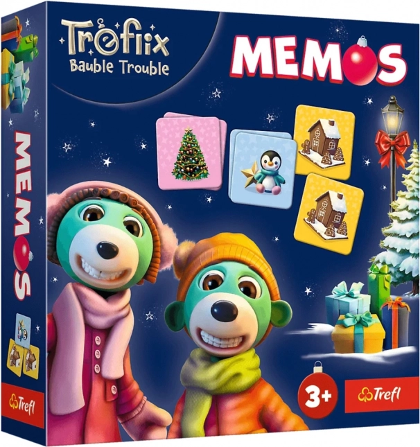 emlékeztető játék Memos Trefliks Bauble Trouble a Trefltől